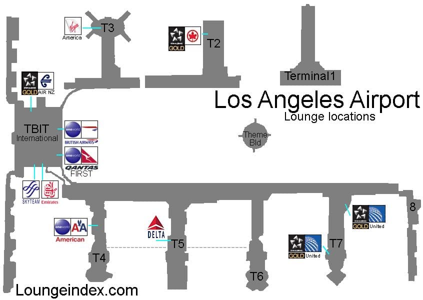 mapa de lax, salão