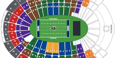 LA carneiros estádio mapa