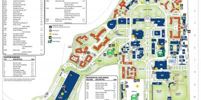 Mapa da lmu campus