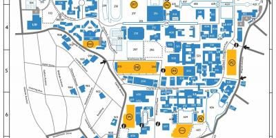 Ucla mapa do campus.